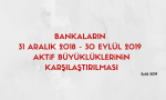 Bankaların 30 Eylül 2018 - 30 Eylül 2019 Aktif Büyüklüklerinin Karşılaştırılması - 4
