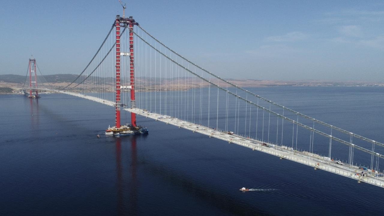 Çanakkale Köprüsü’nün bir günlük yükü belli oldu: 11,6 milyon lira