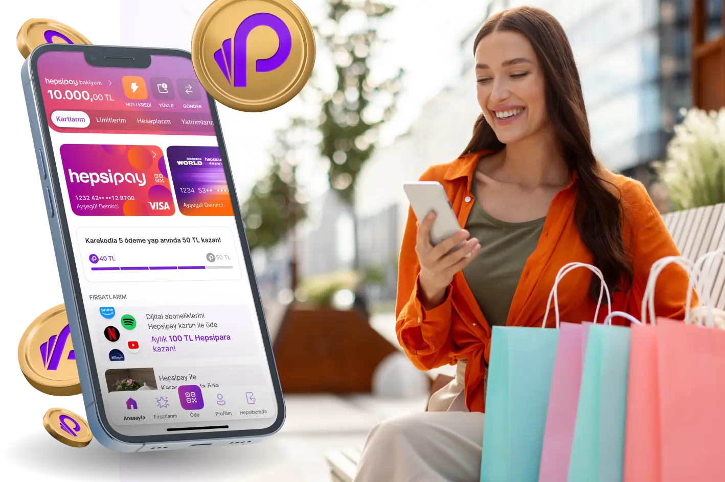 Hepsipay ve Param’a açık bankacılık izni