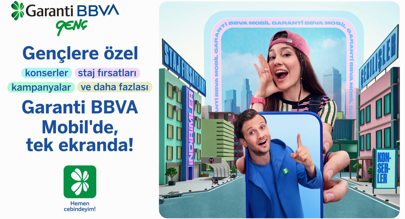 Garanti BBVA gençlere özel ayrıcalıkları tek uygulamada topladı