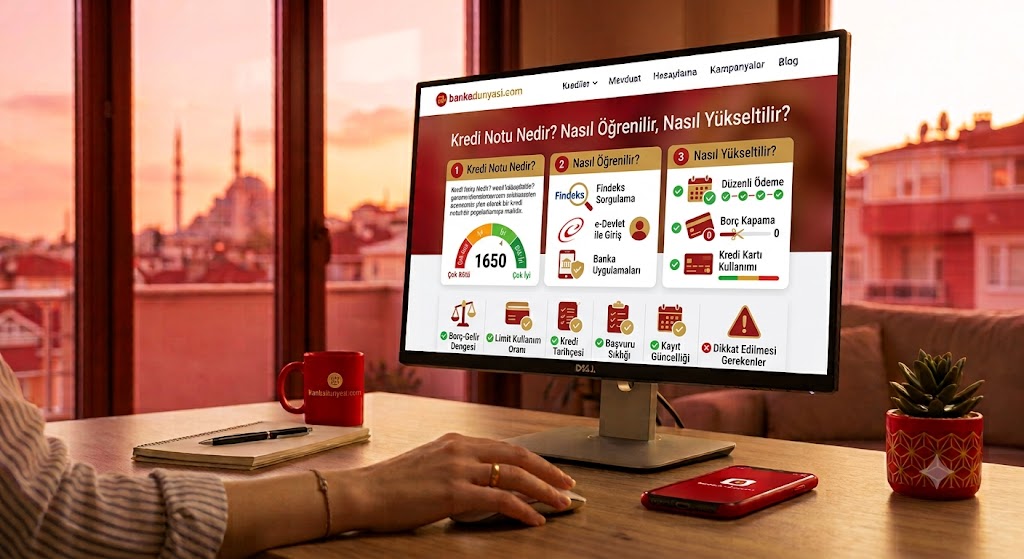 Kredi Notu Nedir? Nasıl Öğrenilir, Nasıl Yükseltilir?