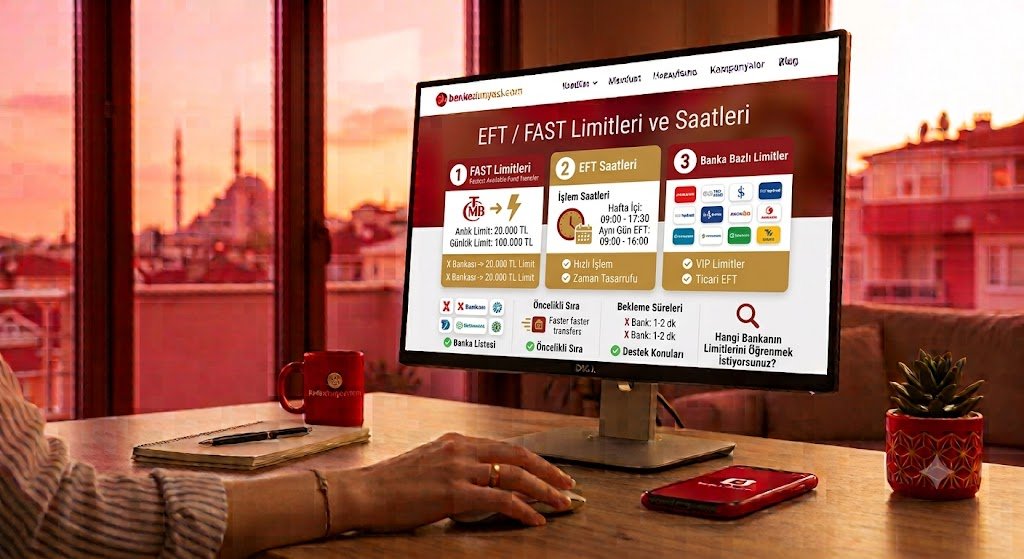 EFT / FAST Limitleri ve Saatleri