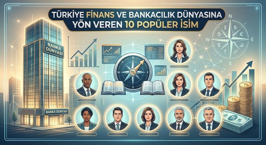 Türkiye Finans ve Bankacılık Dünyasına Yön Veren 10 Popüler İsim