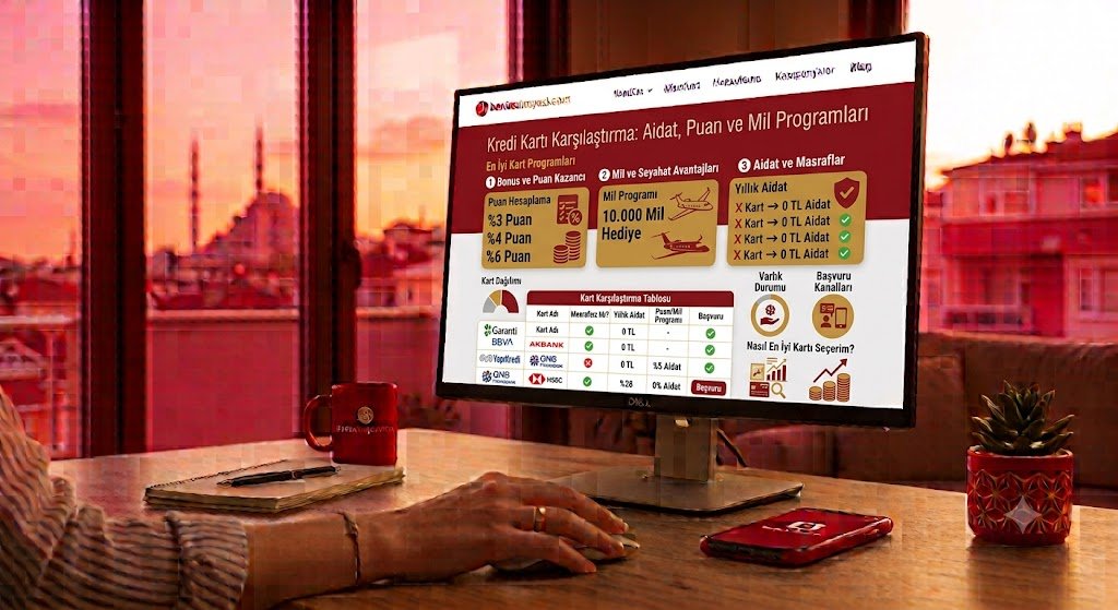 Kredi Kartı Karşılaştırma: Aidat, Puan ve Mil Programları